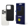 Etui / obudowa na smartfona 3mk HARDY Silky Leather MagCase do iPhone 15 Pro czarny